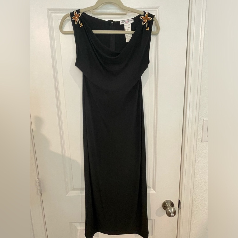 Vintage and vhtf Dolce and Gabbana jersey dress
